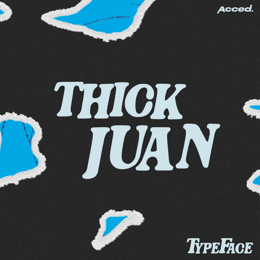 Thick Juan Type Face